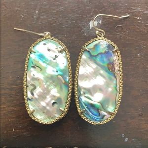 Abalone Shell Kendra Scott Earrings